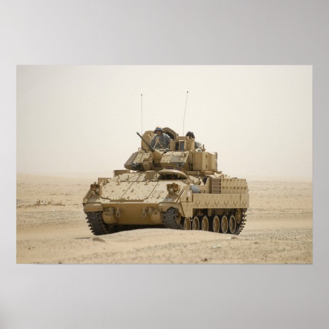 Poster Bradley Fighting Vehicle (Frente)