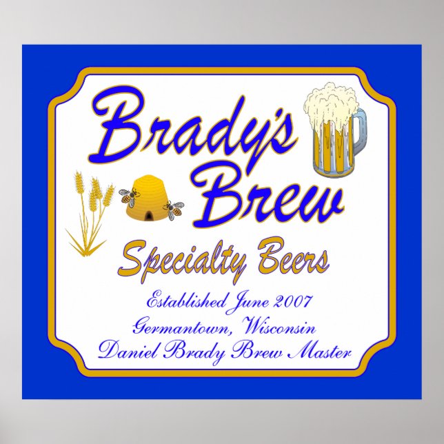 Poster Brady_Brew_3 (Frente)