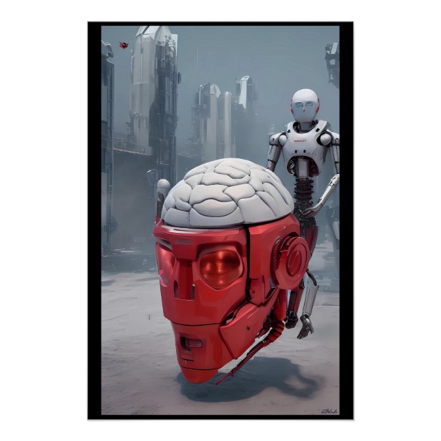 Póster Brain Drive for Charity (Frente)