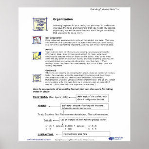 Poster Brainology® Poster4: Organização