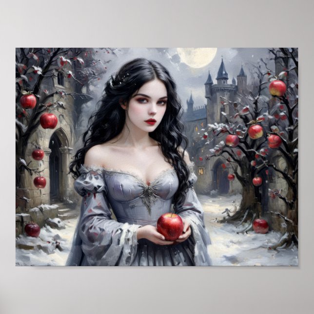 Poster Branca de Neve e o conto da Maçã (Frente)