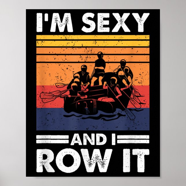 Poster Branca de Whitewater Sports (Frente)