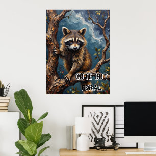 Poster Branch Buddy: Perch do Raccoon
