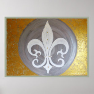 Poster “branco açucena "