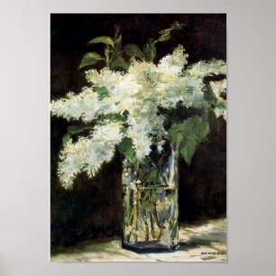 Poster branco dos Lilacs