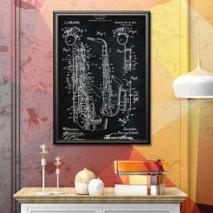 Poster Branco   Patente Saxofônica