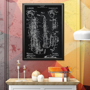 Poster Branco   Patente Saxofônica