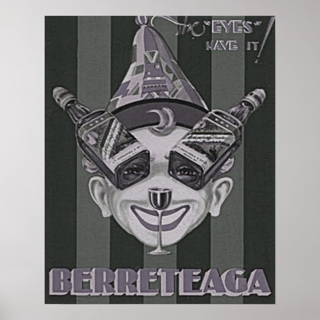 Poster Brandy Berreteaga 1920  (Frente)