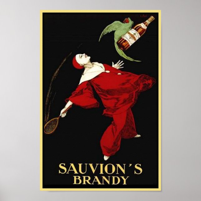 Poster Brandy de Sauvion (Frente)