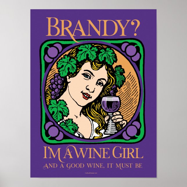 Poster Brandy (Eu sou uma garota de vinho) (Frente)