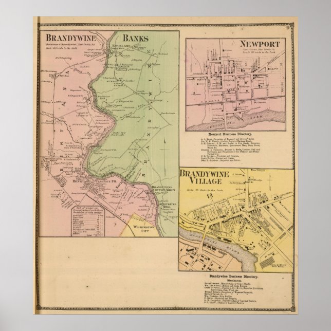 Póster Brandywine Banks (Frente)