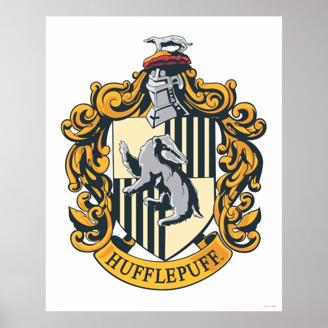 Poster Brasão da HUFFLEPUFF™ (Frente)