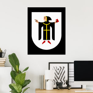 Poster Brasão de armas de Munique