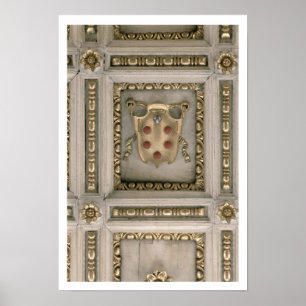 Póster Brasão de Medici, do intradorso da igreja