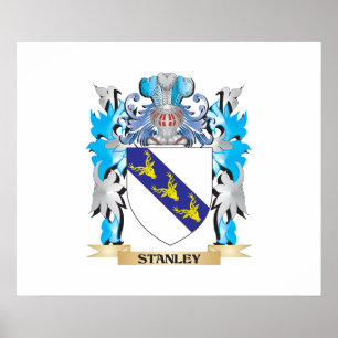 Poster Brasão de Stanley - crista da família