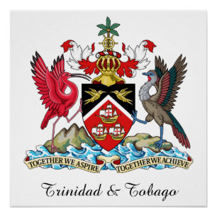 Póster Brasão de Trinidad Tobago