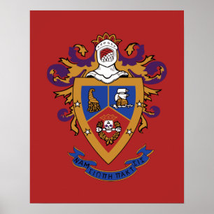Poster Brasão Oficial da Delta Sigma Pi