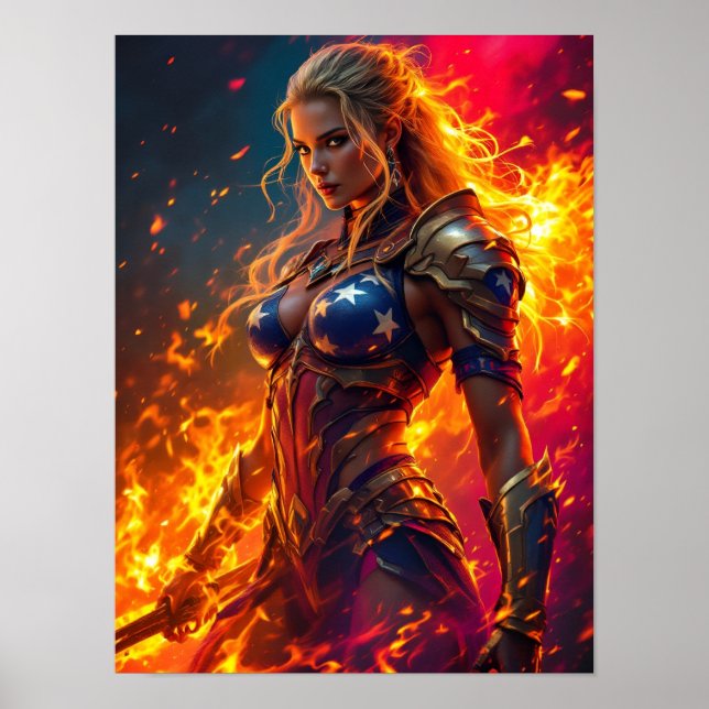 Poster Brasas de Liberdade  (Frente)