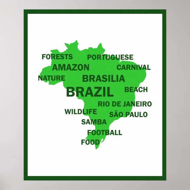 Poster Brasil (Frente)