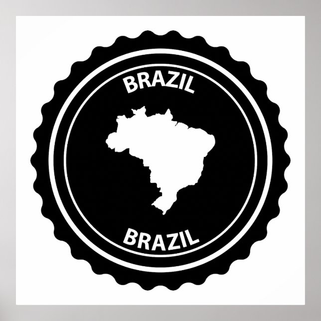 Poster Brasil (Frente)