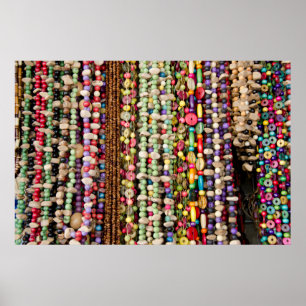 Póster Brasil, Amazônia, Manaus. Brasileiro típico