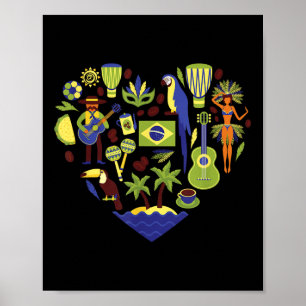 Poster Brasil: Batido de Coração, Pavilhão de Praia, Most