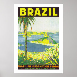 Poster Brasil (branco)