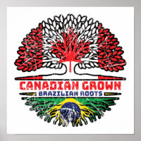 Brasil: Canadá, Canadá, Bandeira de Raízes de Árvo
