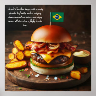 Poster Brasília Bites: Picanha Perfeição