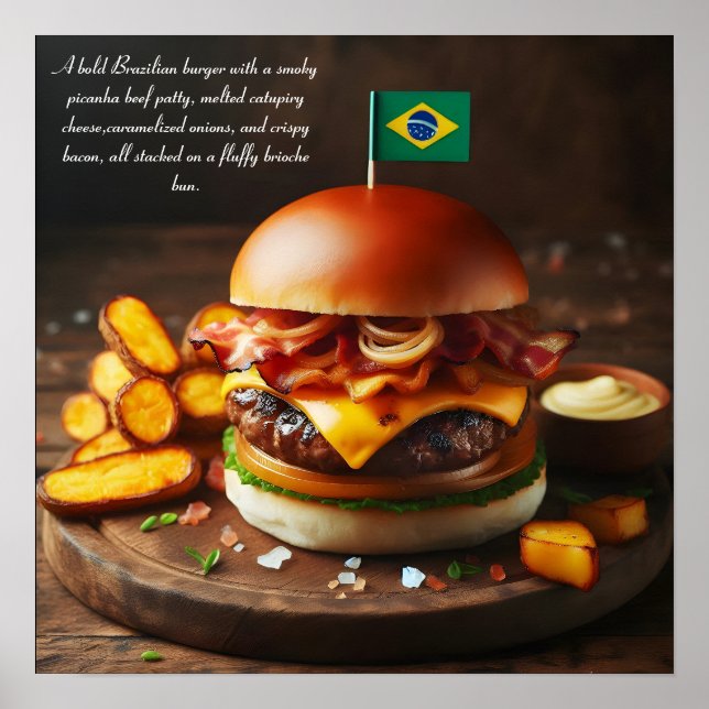 Poster Brasília Bites: Picanha Perfeição (Frente)