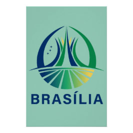 Póster Brasilia Brazil Capital