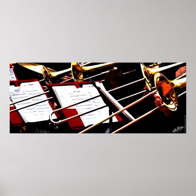 Póster Brass Allure 1 (Frente)