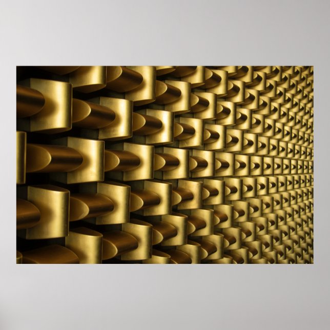 Poster Brass metal frame (Frente)
