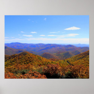 Poster Brasstown Bald, Geórgia