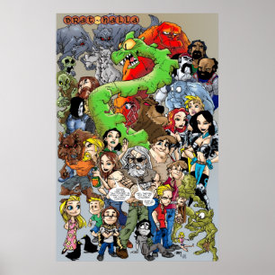 Póster Brat-halla Cast