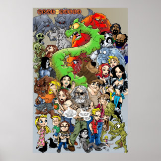 Póster Brat-halla Cast