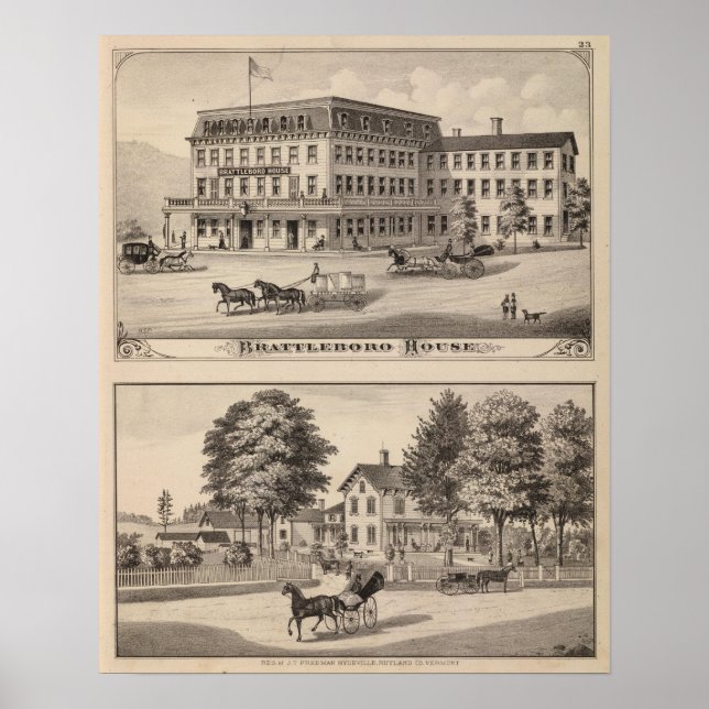 Póster Brattleboro House (Frente)