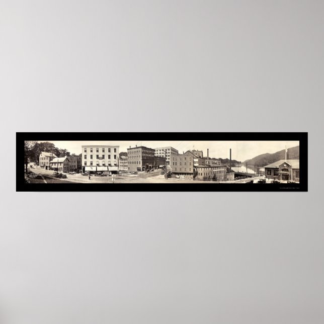 Poster Brattleboro, Vermont Foto 1917 (Frente)