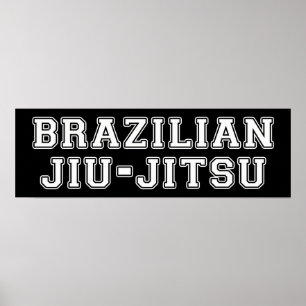 Póster Brazilian Jiu Jitsu