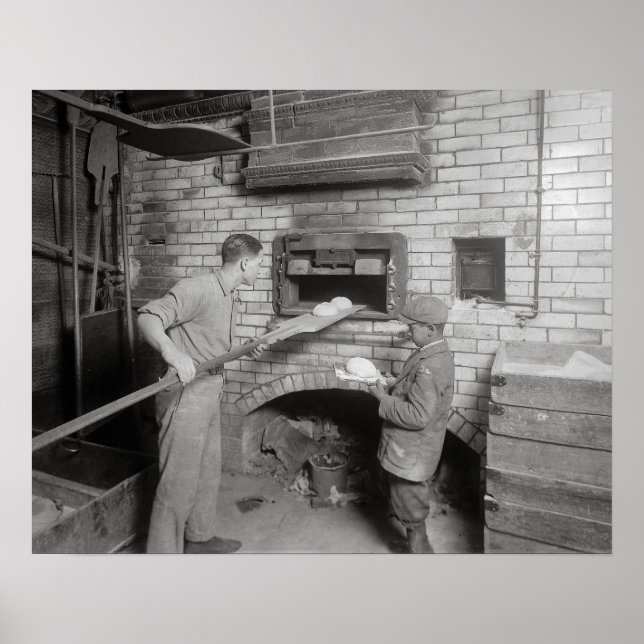 Póster Bread Bakers, 1917. Vintage Photo (Frente)