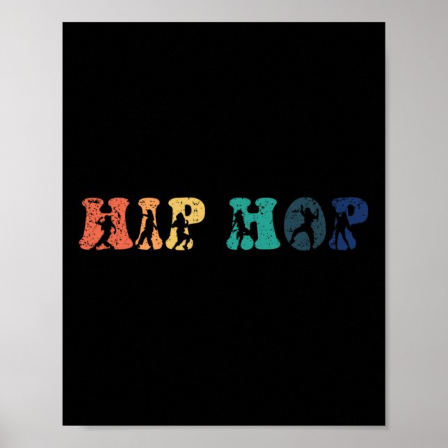 Poster Breakdanc Hip Hop Dancing Breakdancing (Frente)