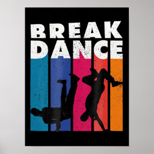 Poster Breakdancing - Breakdance Hip Hop Hiphop 90s