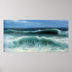 Póster Breaking Waves