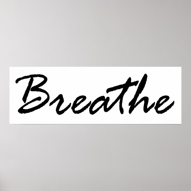 Poster Breathe (Frente)