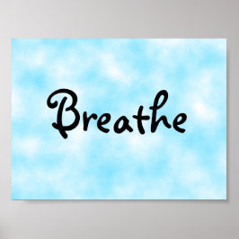 Póster Breathe-poster