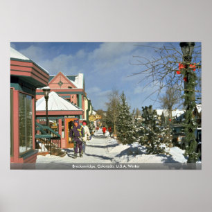 Póster Breckenridge, Colorado, U.S.A. Winter