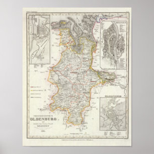 Póster Bremerhaven Alemanha