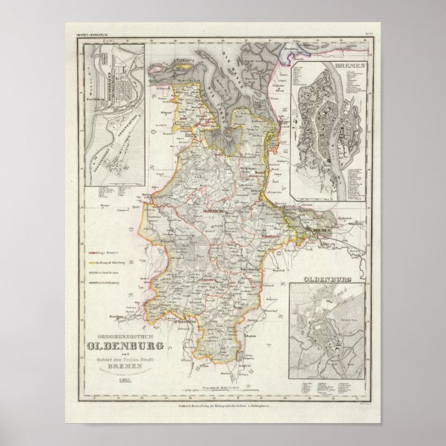 Póster Bremerhaven Germany (Frente)