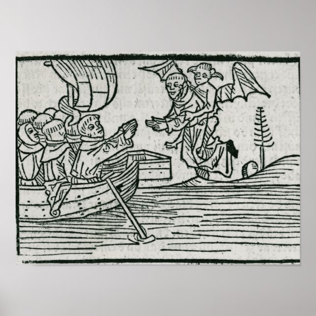 Póster Brendan e o demônio (Frente)