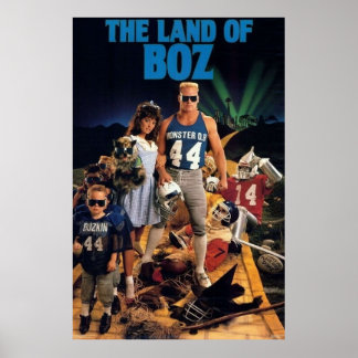 POSTER BRIAN BOSEWORTH, A TERRA DE BOZ